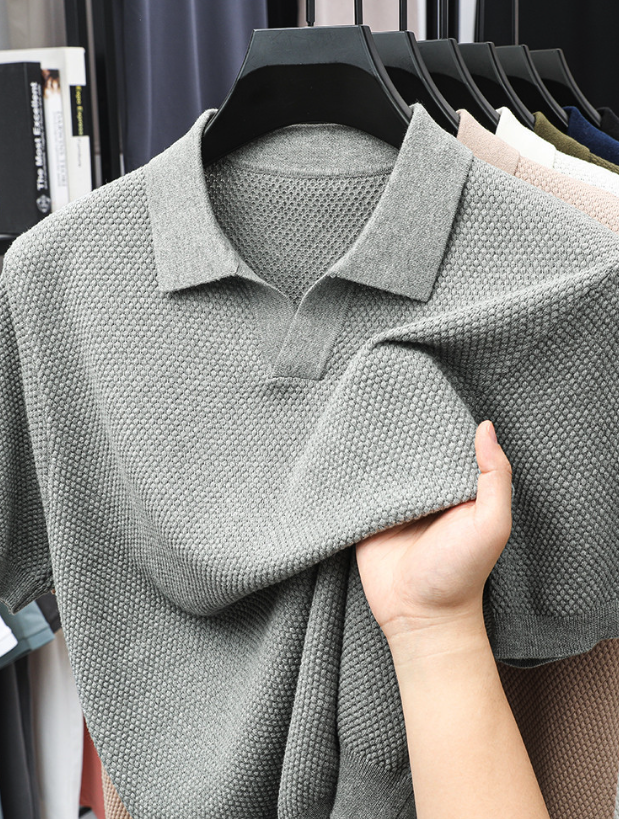 Camisa Polo Slim Tricot Algodão Premium Toque Suave Clássico Elegante Sartong Mulhouse®