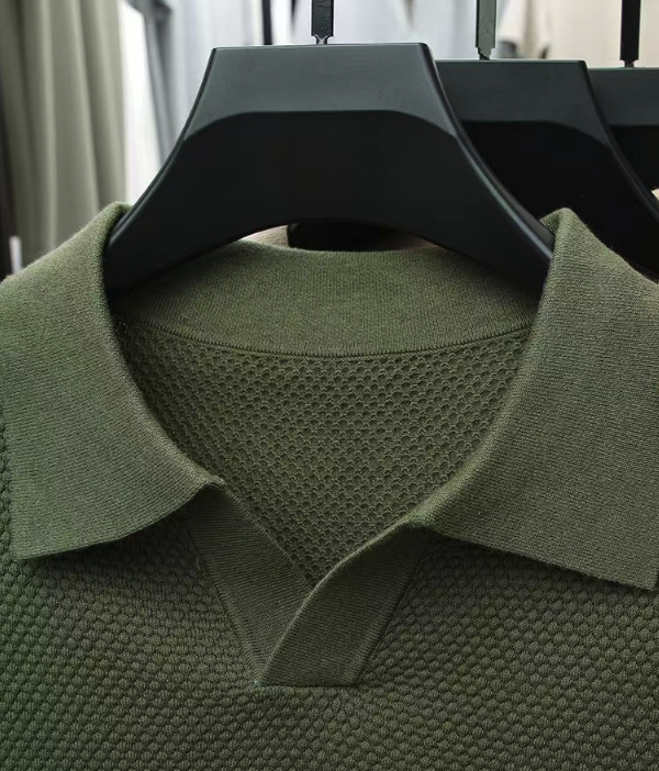 Camisa Polo Slim Tricot Algodão Premium Toque Suave Clássico Elegante Sartong Mulhouse®