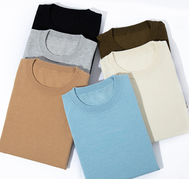 Camiseta Tricot Premium Luxo Algodão Elastano Sartong Myrdal®