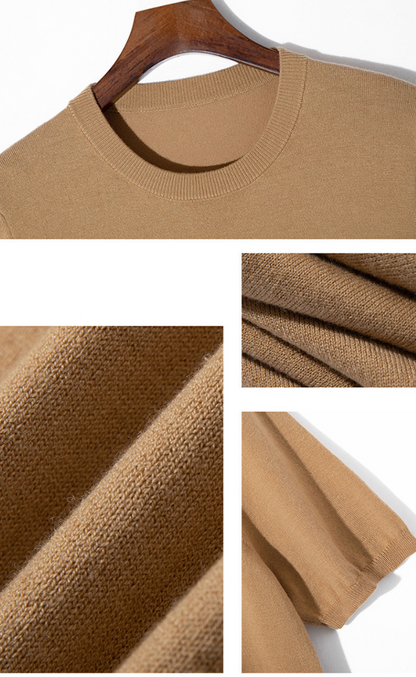 Camiseta Tricot Premium Luxo Algodão Elastano Sartong Myrdal®