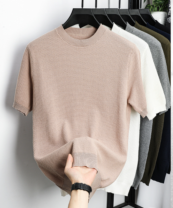 Camiseta Manga Curta Masculina Slim Sartong San Bosa®