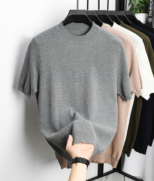 Camiseta Manga Curta Masculina Slim Sartong San Bosa®