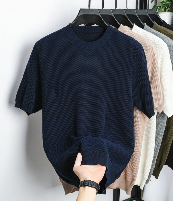 Camiseta Manga Curta Masculina Slim Sartong San Bosa®