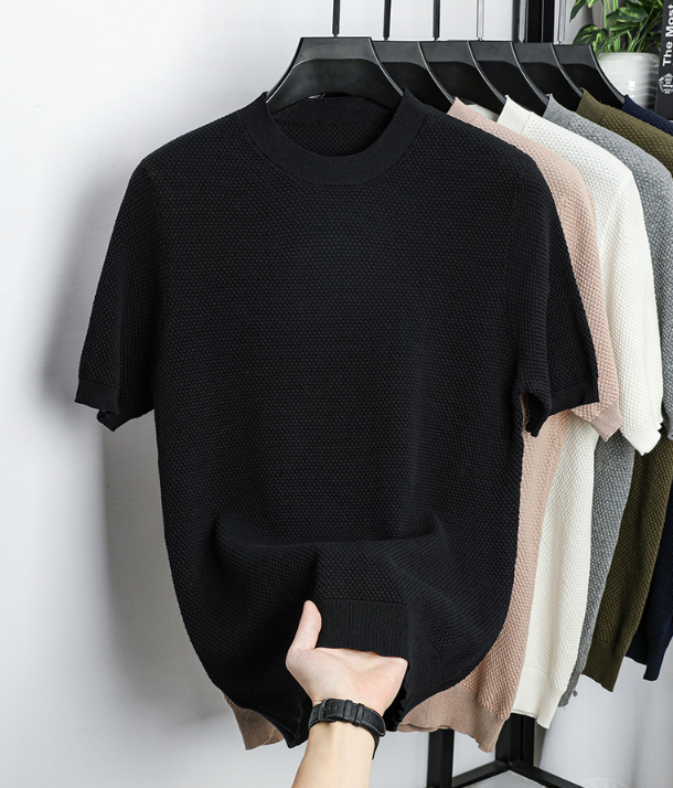 Camiseta Manga Curta Masculina Slim Sartong San Bosa®