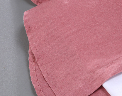 Camisa Linho Puro Premium Casual Refinado Luxuoso Sartong San Mijas®