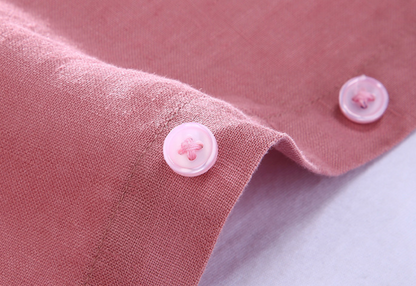 Camisa Linho Puro Premium Casual Refinado Luxuoso Sartong San Mijas®