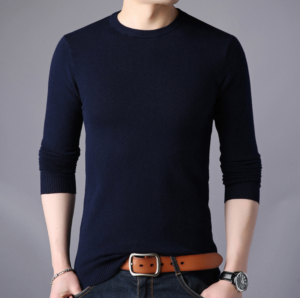 Suéter De Algodão Masculino Justo Sartong Les Gets®