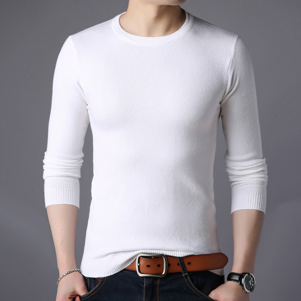 Suéter De Algodão Masculino Justo Sartong Les Gets®