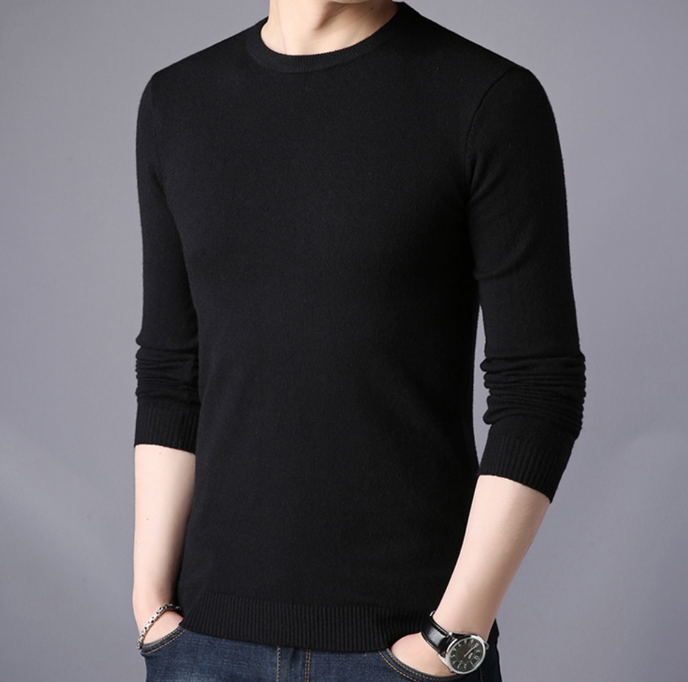 Suéter De Algodão Masculino Justo Sartong Les Gets®