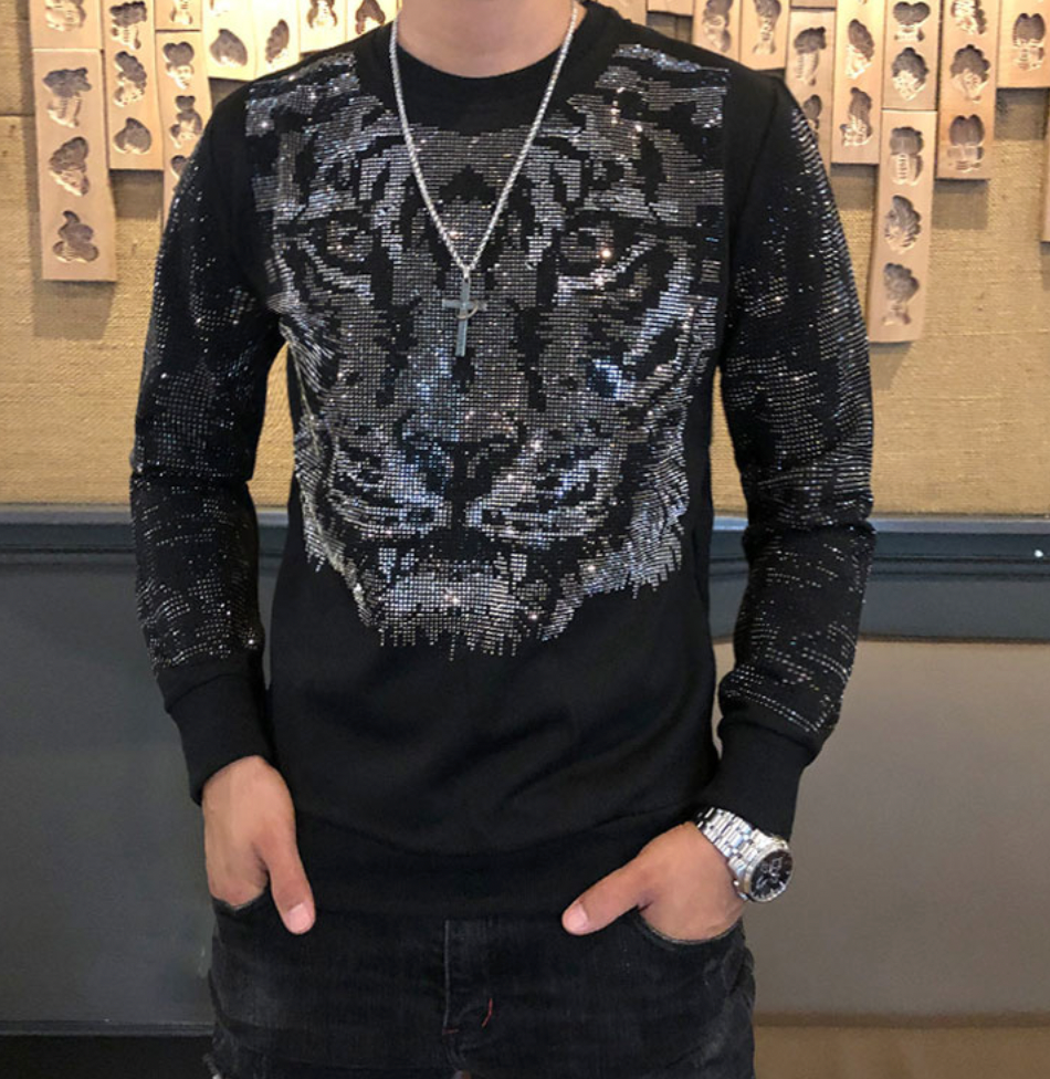 Suéter Masculino Clássico de Luxo Algodão Premium Fio Puro Sartong Austin®