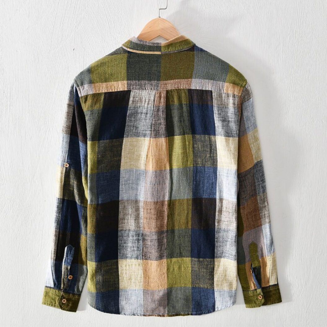 Camisa Social Linho Slim Sartong Zermatt®