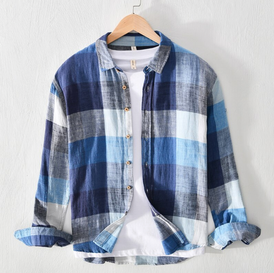 Camisa Social Linho Slim Sartong Zermatt®