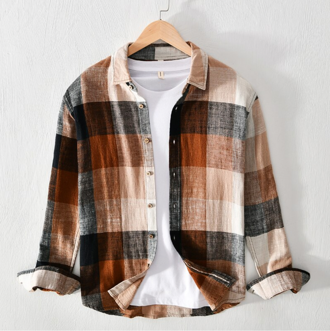 Camisa Social Linho Slim Sartong Zermatt®