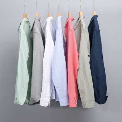 Camisa Social Slim Linho Puro Clássica Alfaiataria Refinada Acabamento Premium Sartong Marselha®