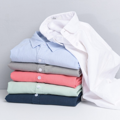 Camisa Social Slim Linho Puro Clássica Alfaiataria Refinada Acabamento Premium Sartong Marselha®