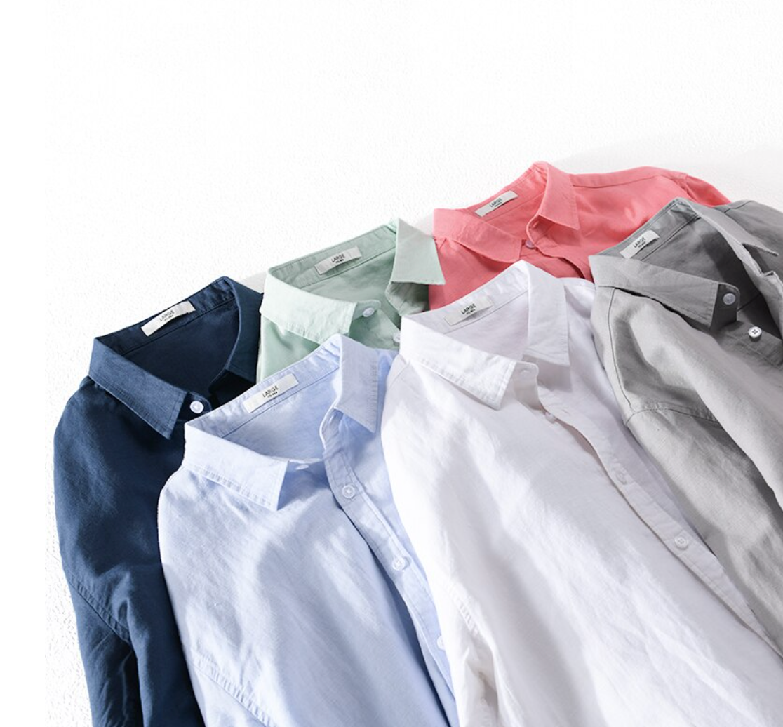 Camisa Social Slim Linho Puro Clássica Alfaiataria Refinada Acabamento Premium Sartong Marselha®