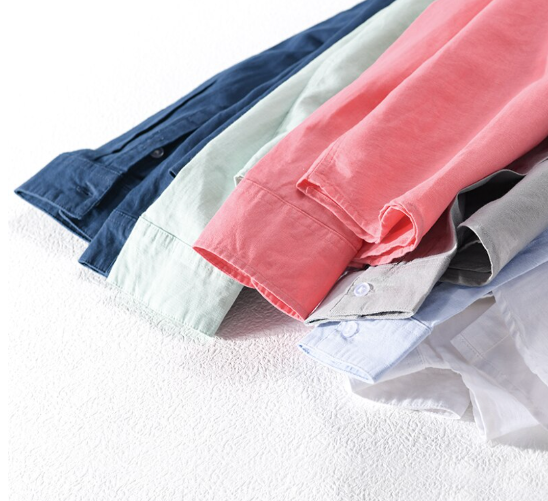 Camisa Social Slim Linho Puro Clássica Alfaiataria Refinada Acabamento Premium Sartong Marselha®