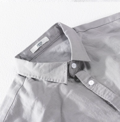 Camisa Social Slim Linho Puro Clássica Alfaiataria Refinada Acabamento Premium Sartong Marselha®