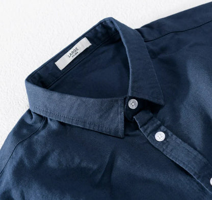 Kit Camisa Conrado Linho Puro Clássico + Calça Linho Fino Elegante Sartong Balchik®