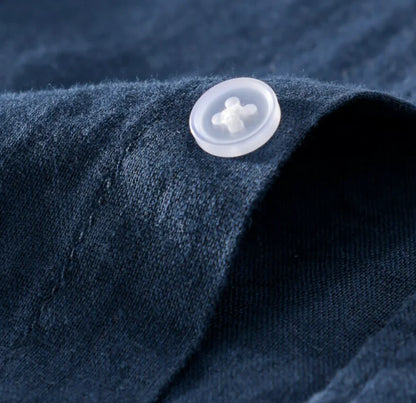 Kit Camisa Conrado Linho Puro Clássico + Calça Linho Fino Elegante Sartong Balchik®