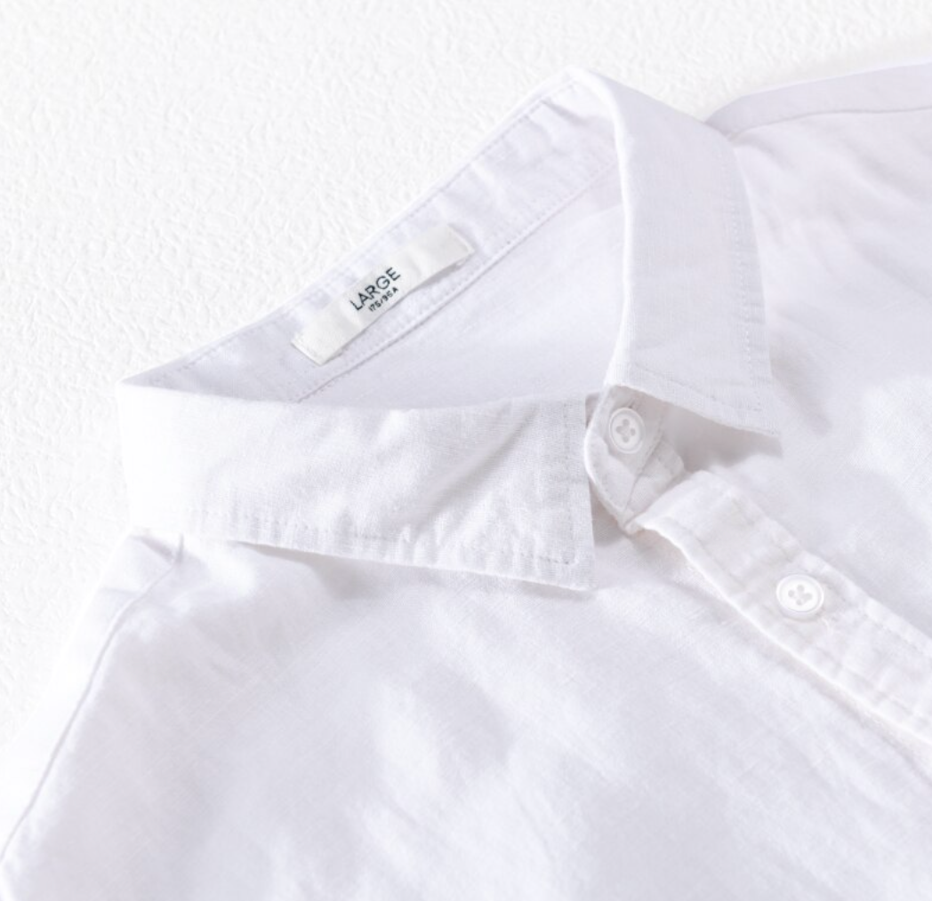 Camisa Social Slim Linho Puro Clássica Alfaiataria Refinada Acabamento Premium Sartong Marselha®