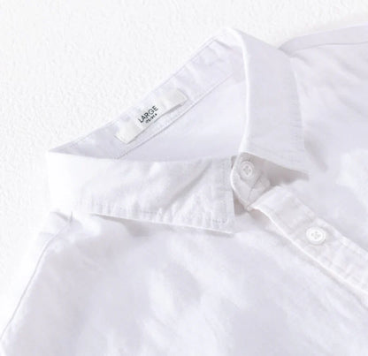 Kit Camisa Linho Premium Clássico Exclusivo + Short Linho Slim Elegante Sartong Plovdiv®