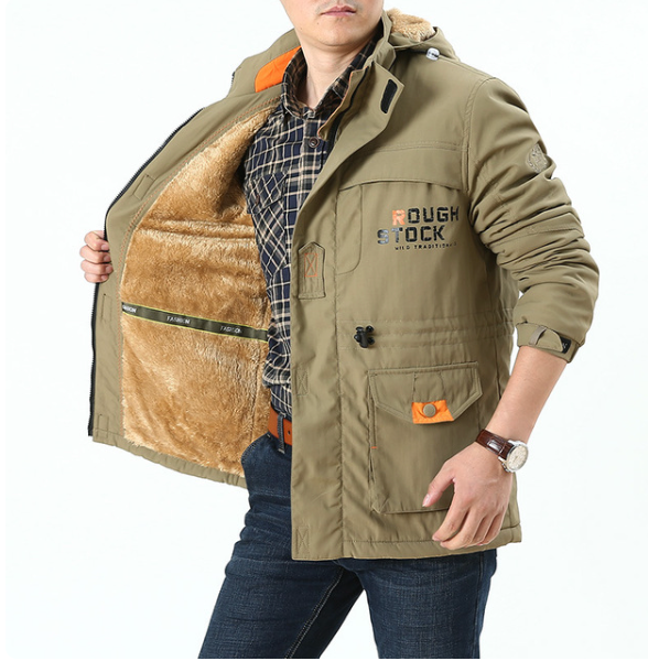 Jaqueta Masculina Casual Elegante Algodão Poliéster Premium Sartong San Utrecht®