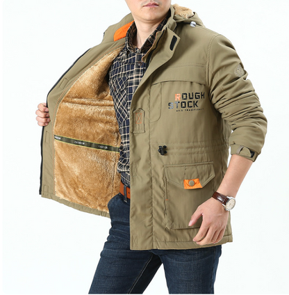 Jaqueta Masculina Casual Elegante Algodão Poliéster Premium Sartong San Utrecht®