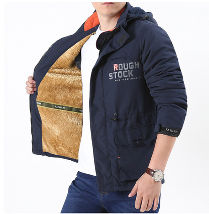 Jaqueta Masculina Casual Elegante Algodão Poliéster Premium Sartong San Utrecht®