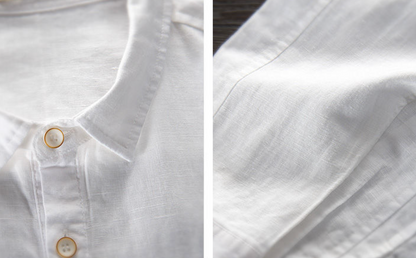 Camisa Casual Premium Extra Algodão Linho Sartong San Aveiro®