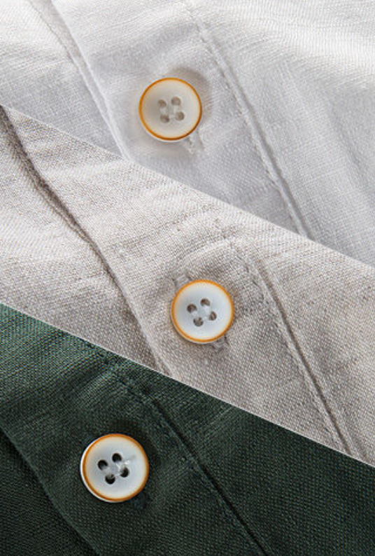 Camisa Casual Premium Extra Algodão Linho Sartong San Aveiro®