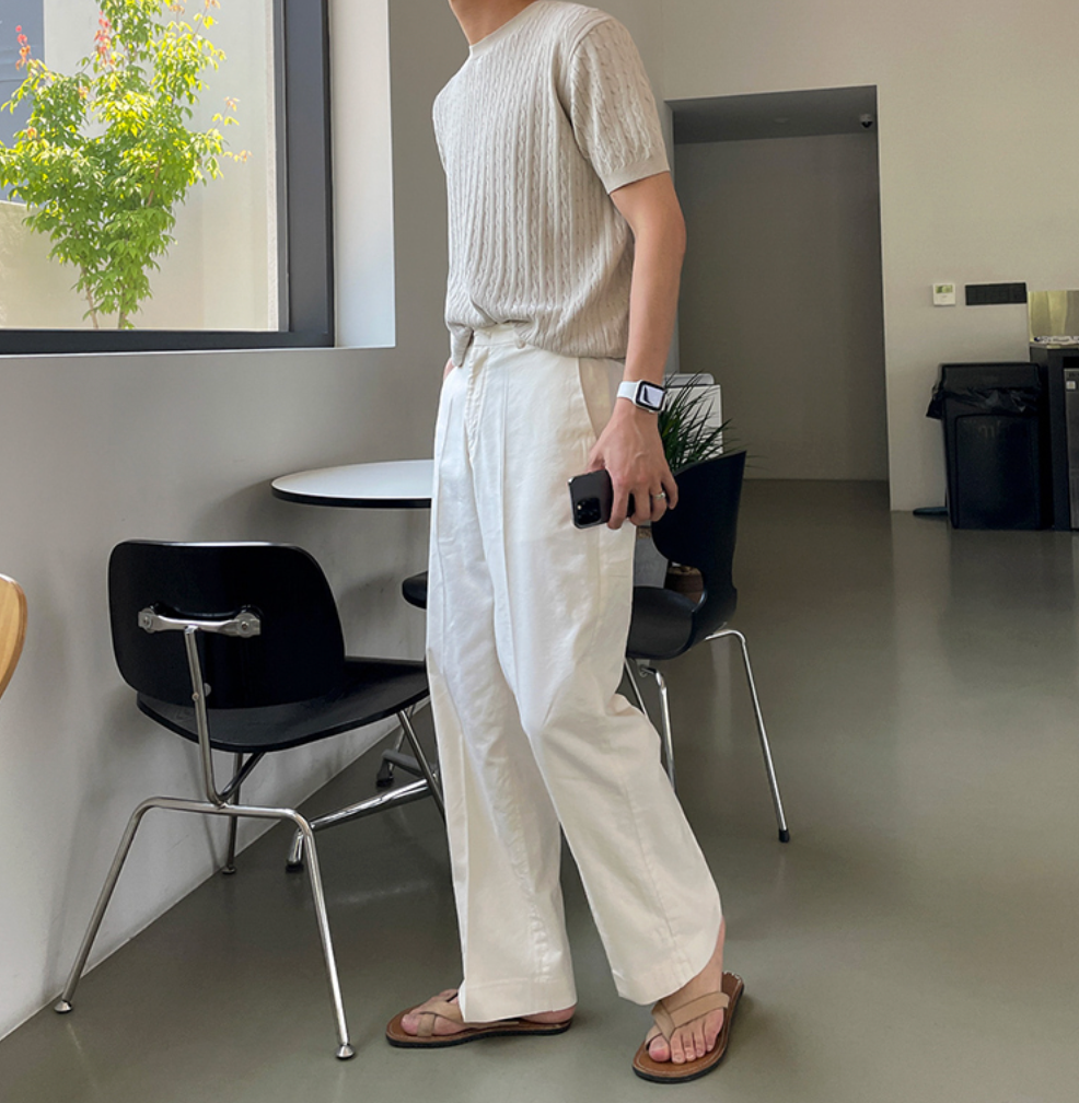 Camiseta Tricot Premium Italiano Elegante Algodão Elastano Comfort Máximo Sartong Alberobello®