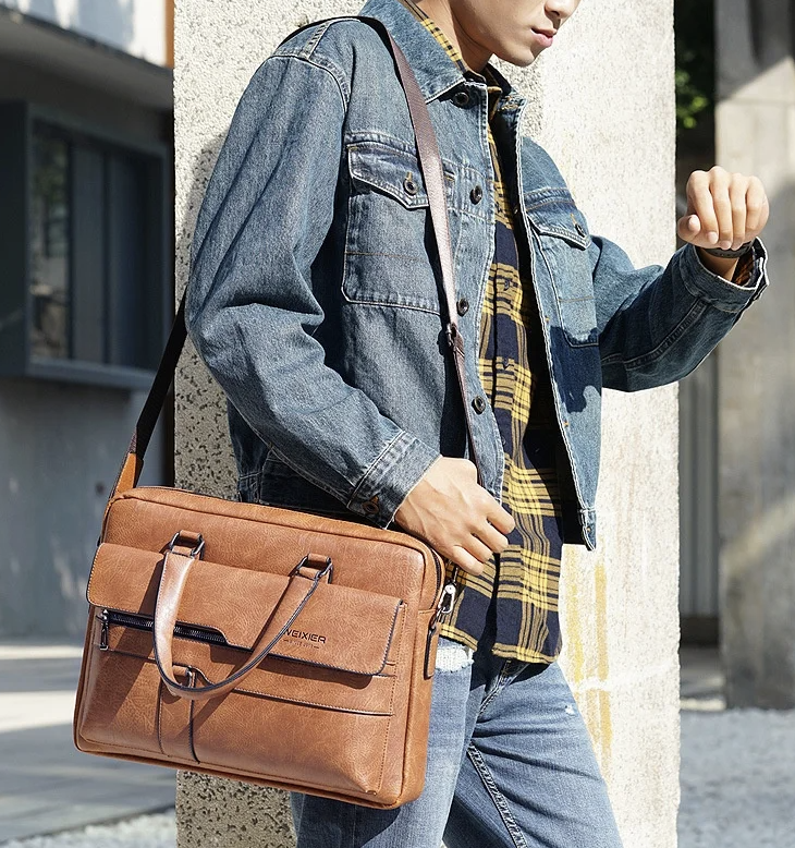 Pasta Em Couro Rachado Premium Executiva Luxo Sartong Kruje®