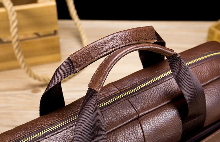 Pasta Luxuosa Em Couro Rachado Portfólio Executivo Masculino Clássico Atemporal Sartong Shkoder®