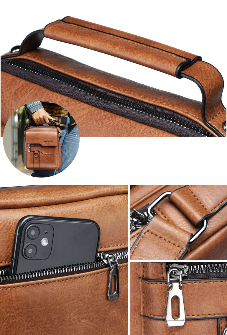 Bolsa de Ombro Luxo Clássica Atemporal Exclusiva Refinada Couro Rachado Sartong San Francisco®