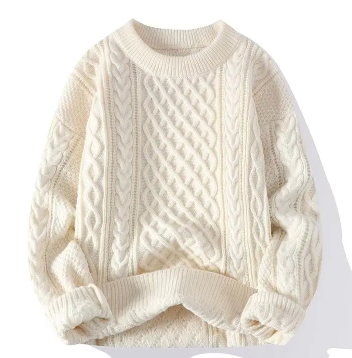 Suéter Masculino Clássico Premium Atemporal Em Algodão Suave Com Elastano Sartong Friuli®