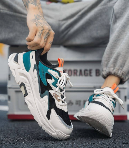 Tênis Casual Luxuoso Seda Premium Couro Ecológico Macio Sartong Tignes®