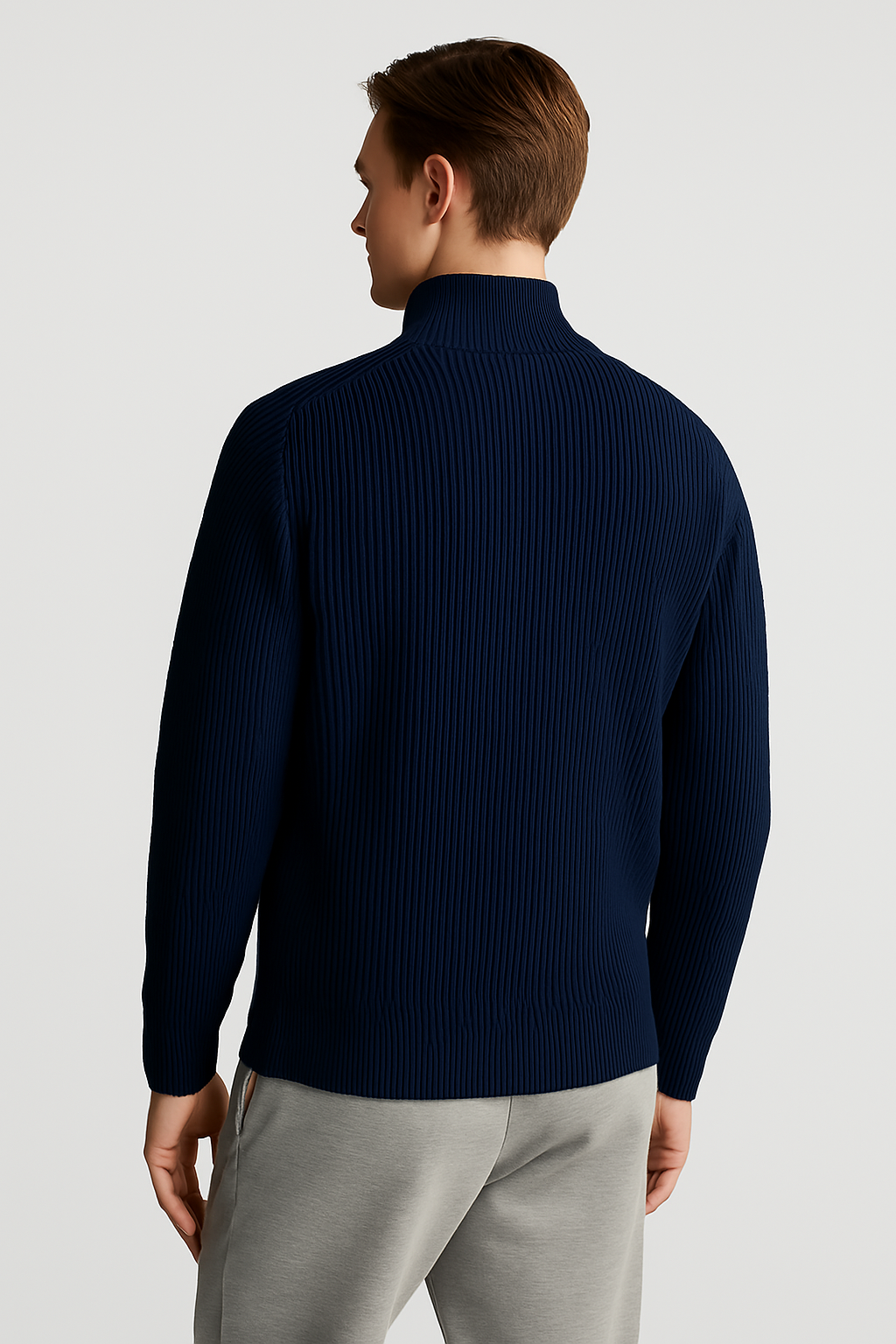 Suéter Masculino Sofisticado Executivo Clássico Casual Sartong Houches®