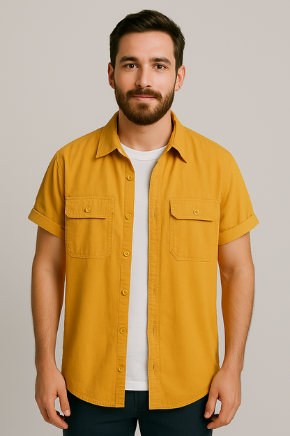 Camisa Social Casual Algodão Sartong Galway®