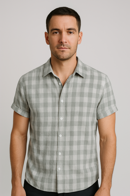 Camisa Casual Algodão Premium Sartong Exeter®