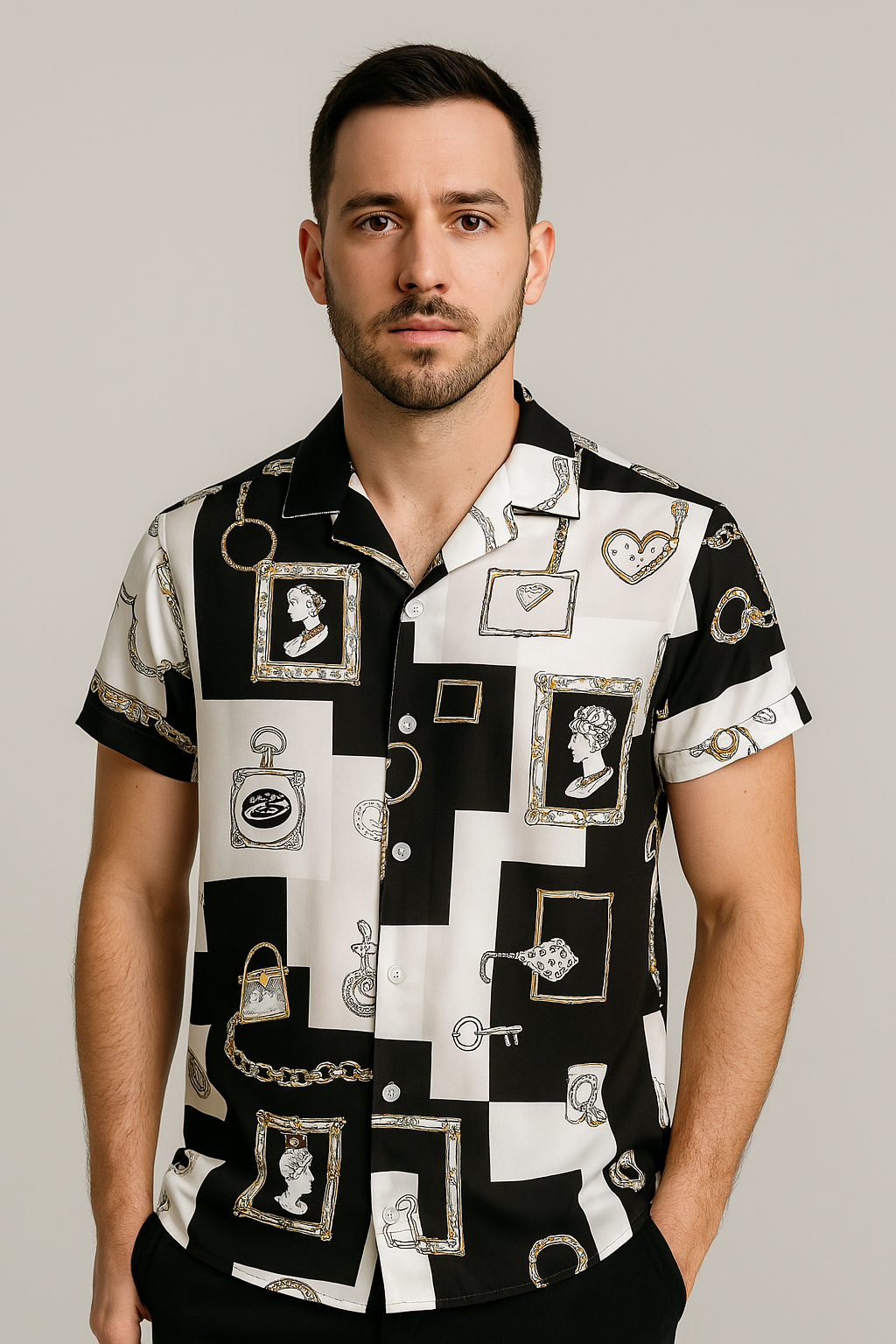 Camisa Masculina Casual Sartong Zaragoza®