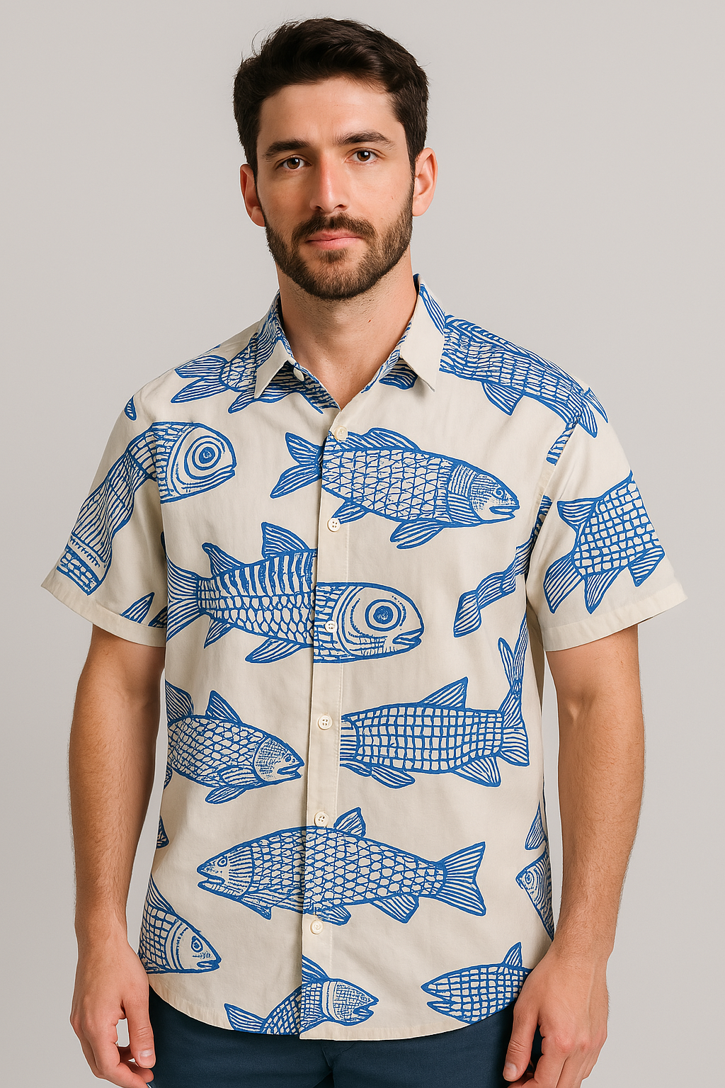 Camisa Social Elegante Clássico Premium Oversize Masculina Sofisticação Sartong Siracusa®