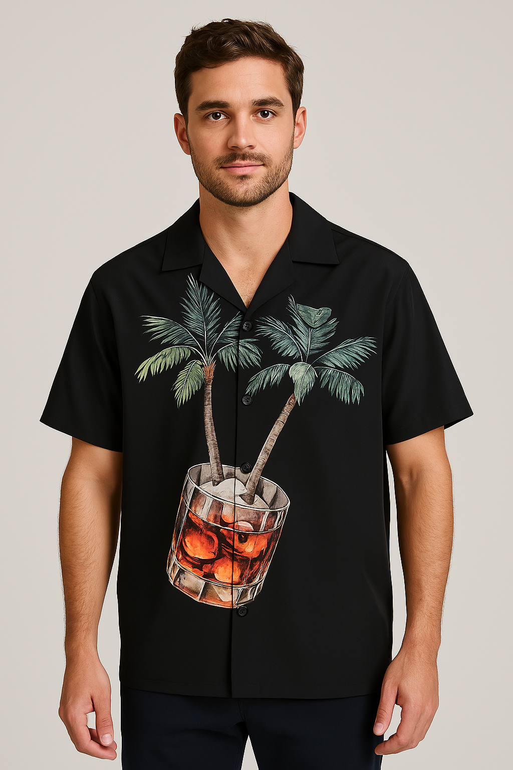 Camisa Casual Poliéster Sartong San Sopot®