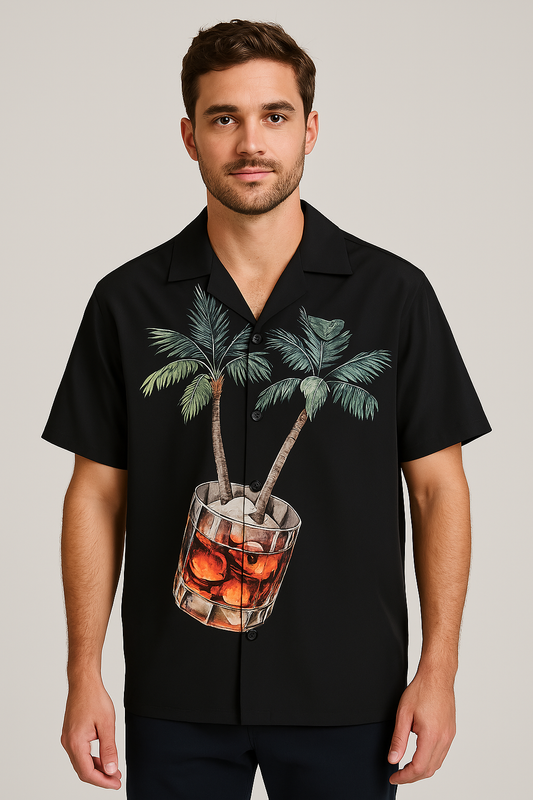 Camisa Casual Poliéster Sartong San Sopot®