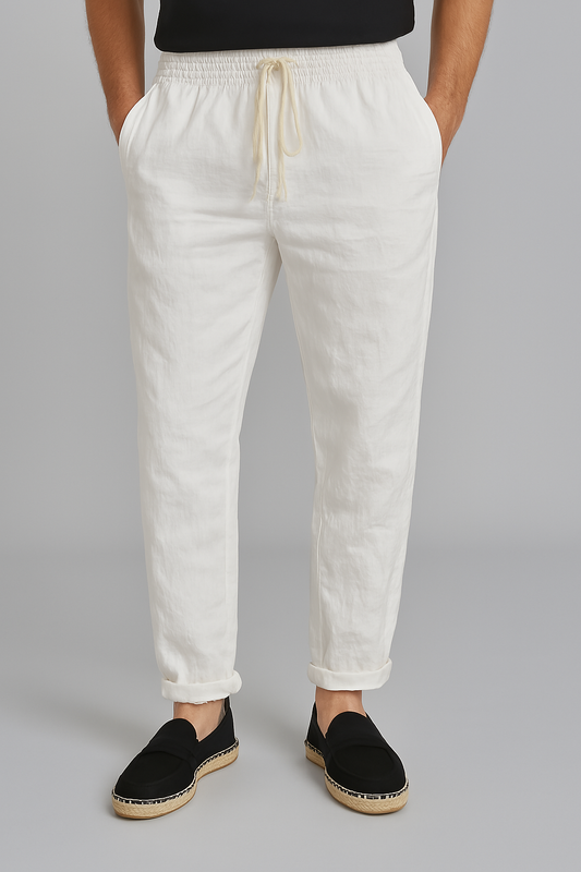 Calça Linho Masculina Clássica Sartong Vianna®