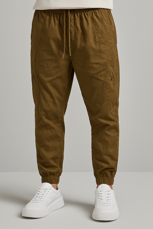 Calça Jogger Algodão Conforto Premium Atemporal Luxo Sartong La Guimarães®