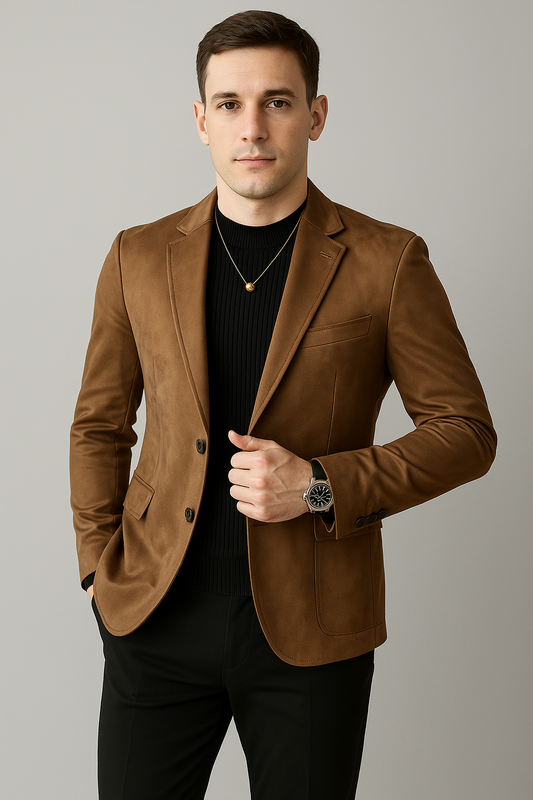 Blazer Slim Camurça Sartong Gdansk®