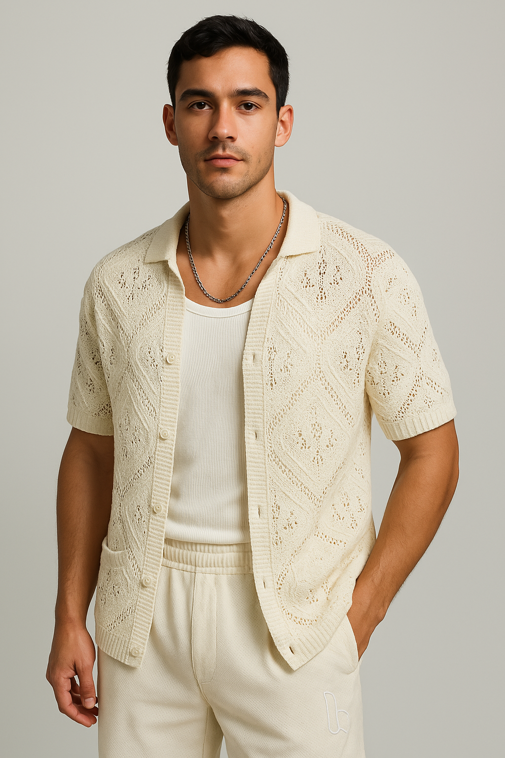 Camisa Social Conforto Longevo Algodão Puro de Alta Qualidade Sartong Frigiliana®