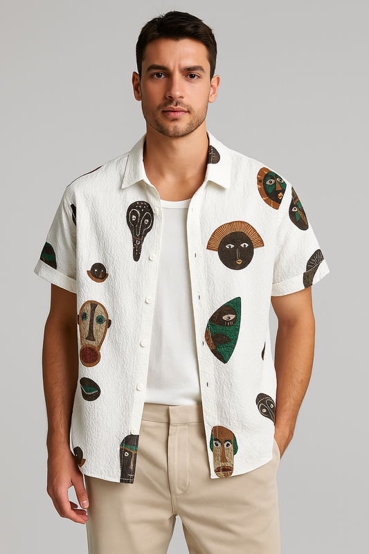 Camisa Casual Algodão Sartong Burgos®