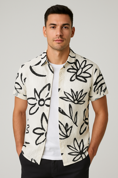 Camisa Social Algodão Sartong Hallstatt®